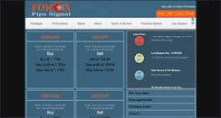 Desktop Screenshot of forexpipssignal.com