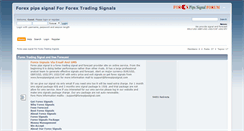 Desktop Screenshot of forum.forexpipssignal.com