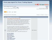 Tablet Screenshot of forum.forexpipssignal.com